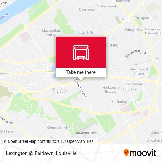 Lexington @ Fairlawn map