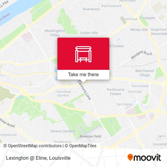 Mapa de Lexington @ Eline