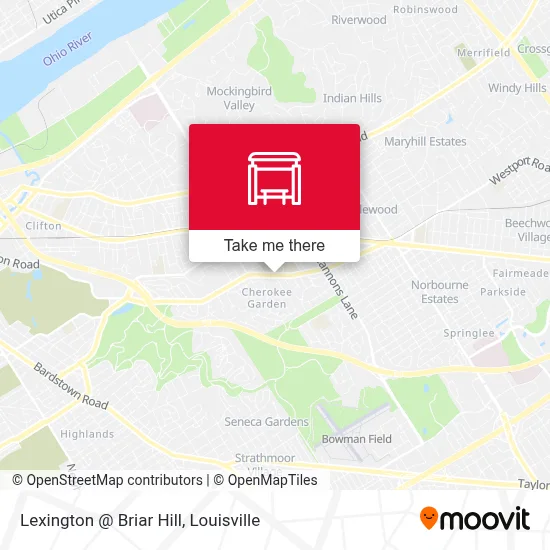 Lexington @ Briar Hill map