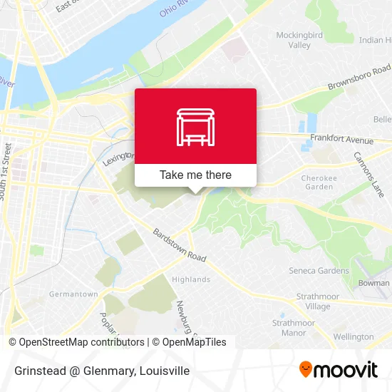 Grinstead @ Glenmary map