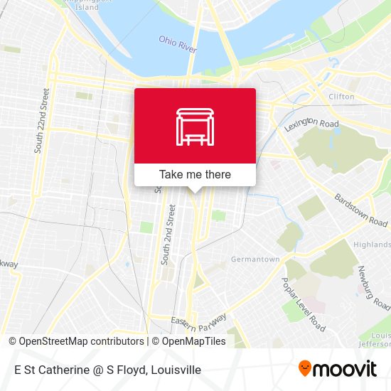E St Catherine @ S Floyd map