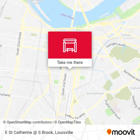 E St Catherine @ S Brook map