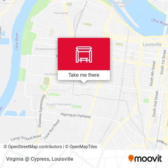 Virginia @ Cypress map