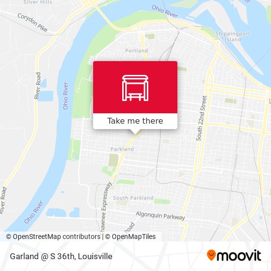 Mapa de Garland @ S 36th