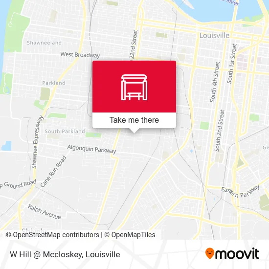 W Hill @ Mccloskey map