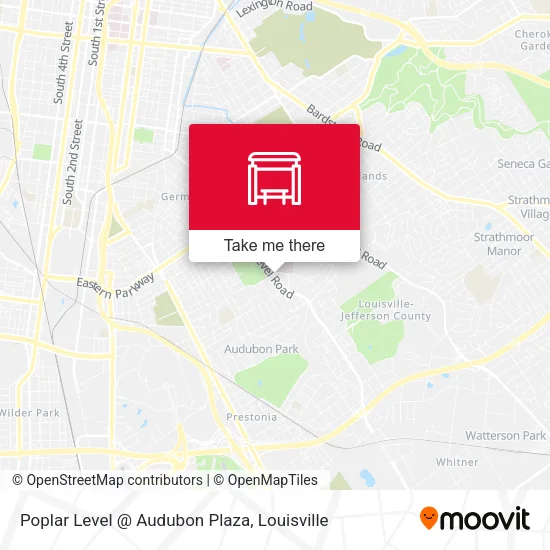 Poplar Level @ Audubon Plaza map