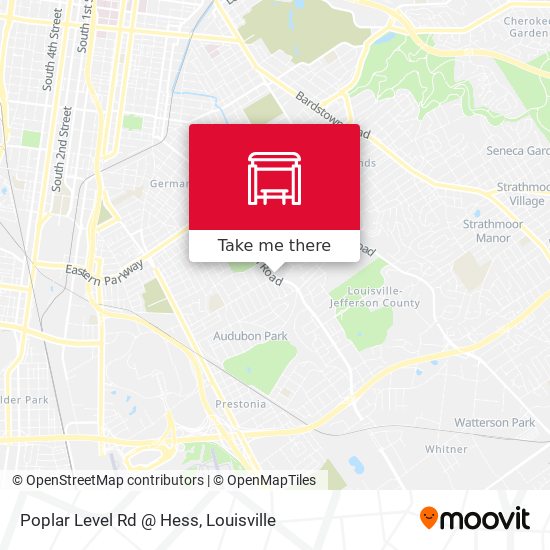 Mapa de Poplar Level Rd @ Hess