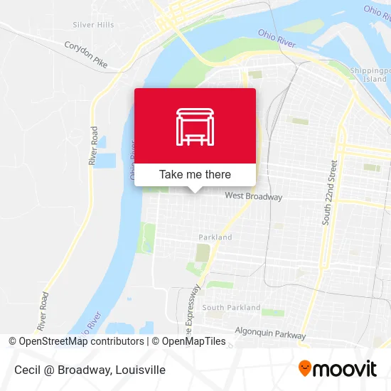 Cecil @  Broadway map