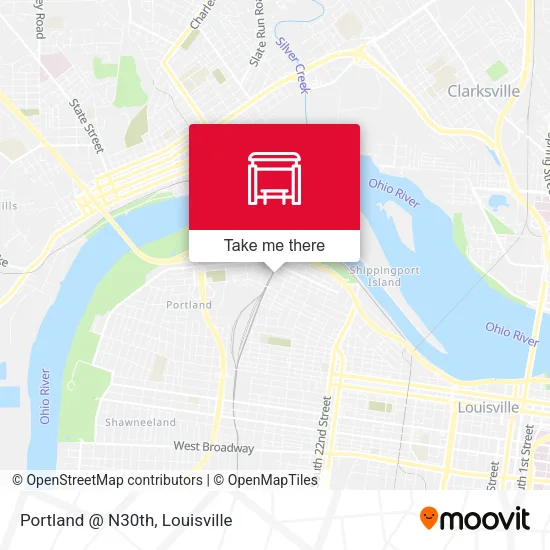 Mapa de Portland @ N30th