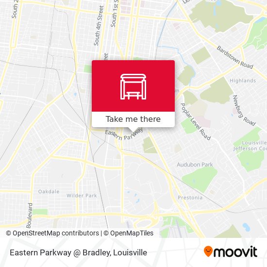 Eastern Parkway @ Bradley map