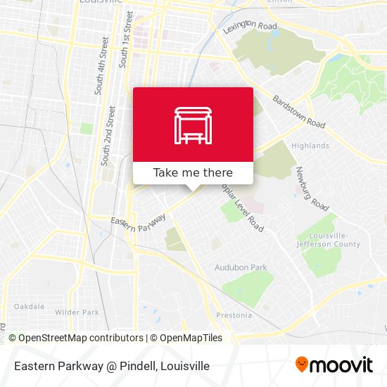 Eastern Parkway @ Pindell map