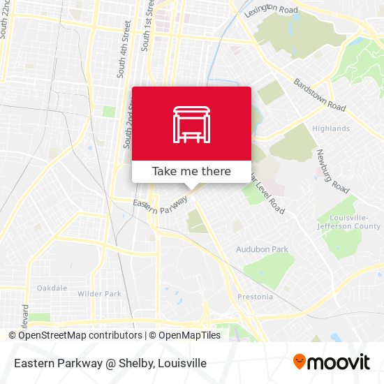 Eastern Parkway @ Shelby map