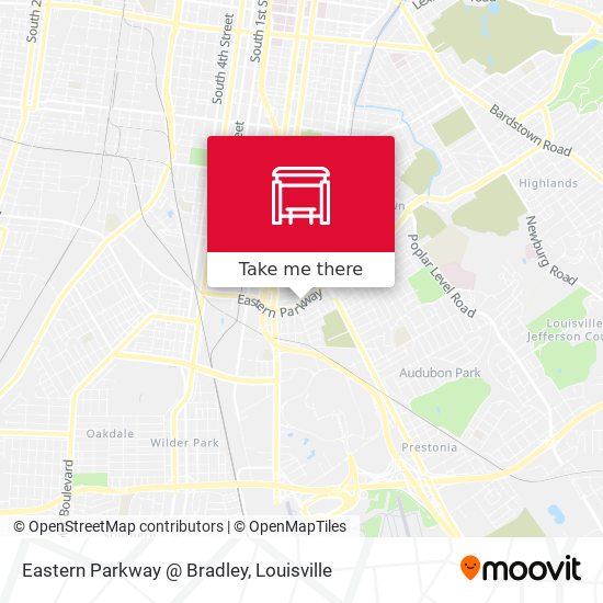 Eastern Parkway @ Bradley map