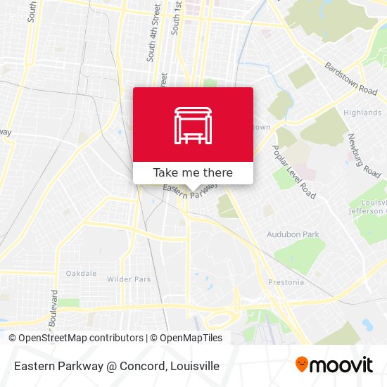 Eastern Parkway @ Concord map