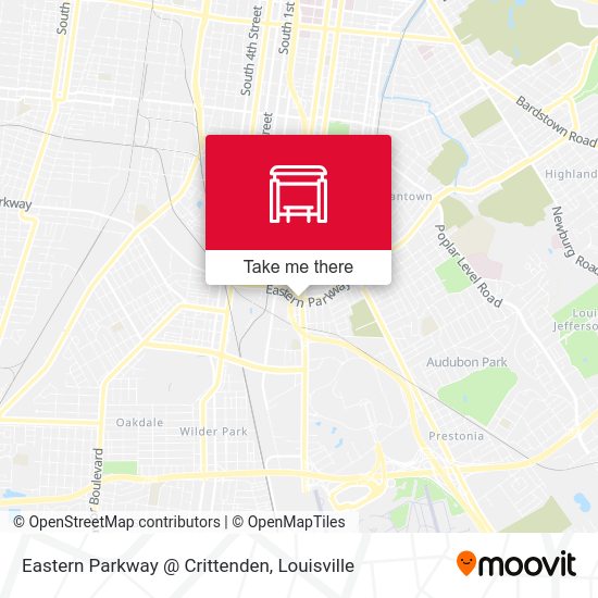 Eastern Parkway @ Crittenden map