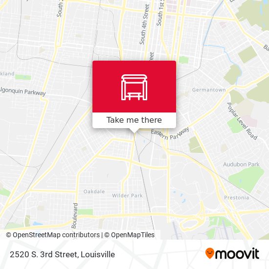 Mapa de 2520 S. 3rd Street