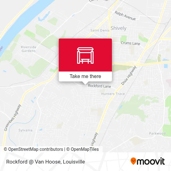 Rockford @ Van Hoose map