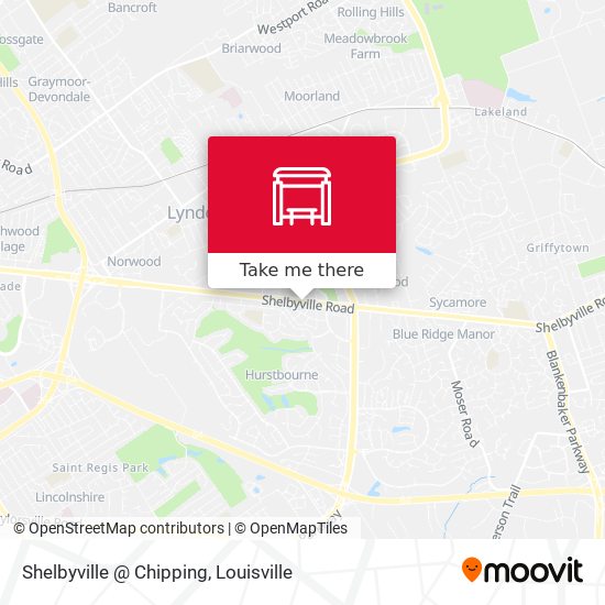 Shelbyville @ Chipping map