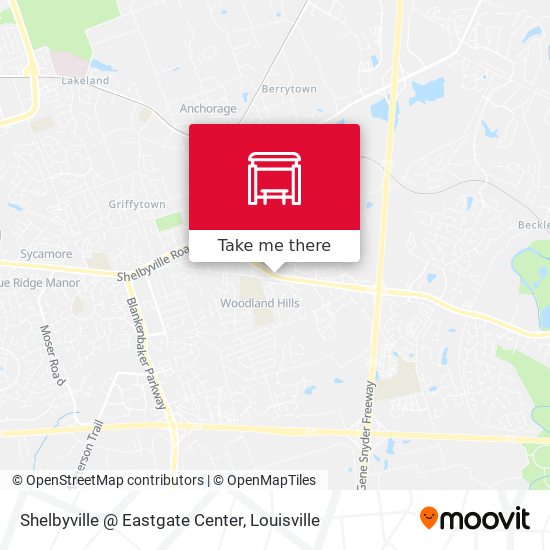 Shelbyville @ Eastgate Center map