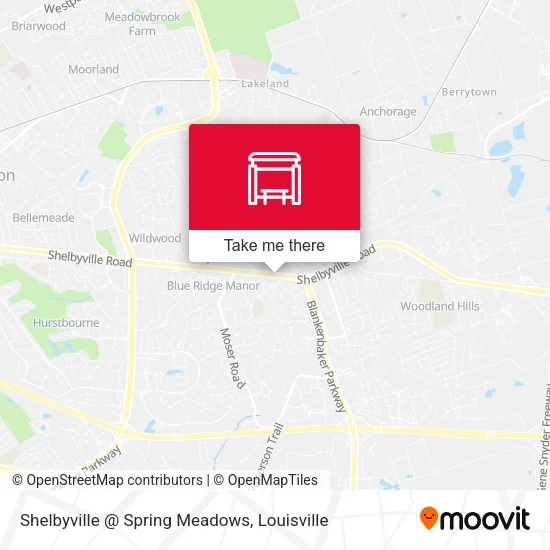 Shelbyville @ Spring Meadows map