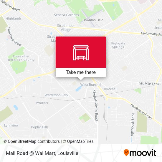 Mall Road @ Wal Mart map