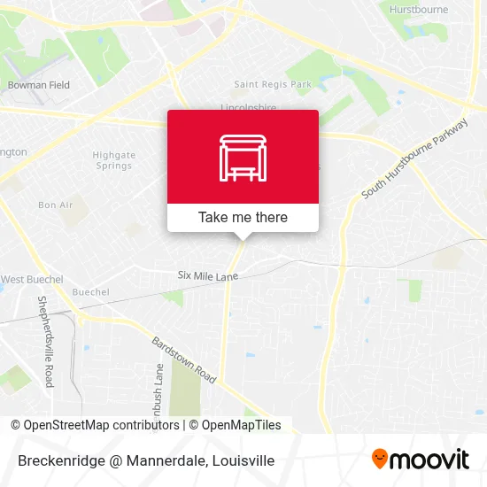 Breckenridge @ Mannerdale map