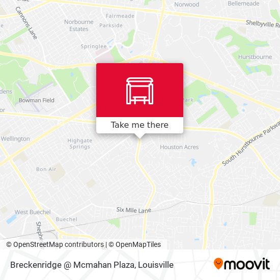Breckenridge @ Mcmahan Plaza map