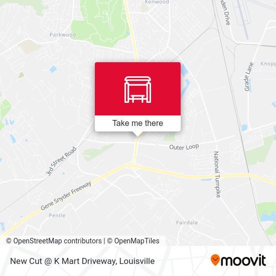 New Cut @ K Mart Driveway map