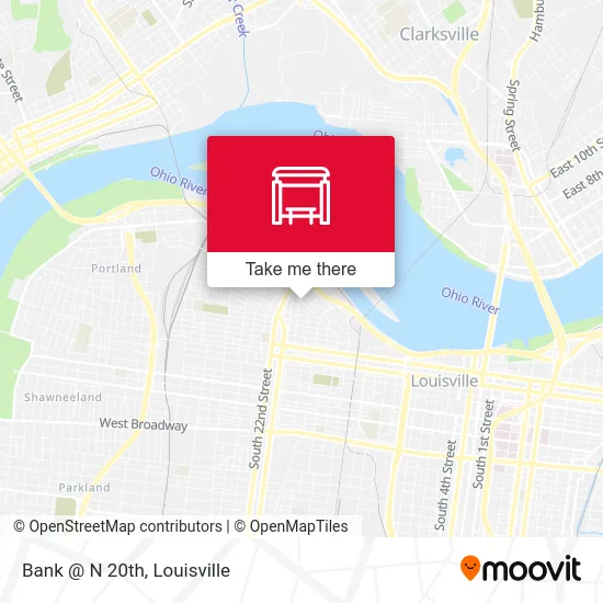 Bank @ N 20th map