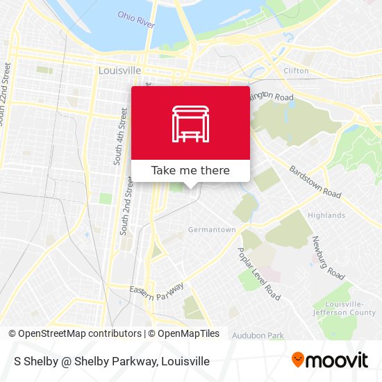 Mapa de S Shelby @ Shelby Parkway