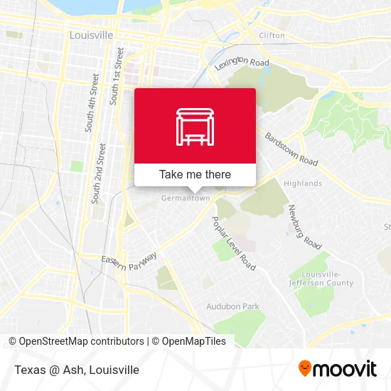 Mapa de Texas @ Ash