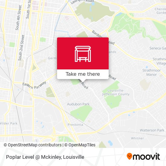 Mapa de Poplar Level @ Mckinley