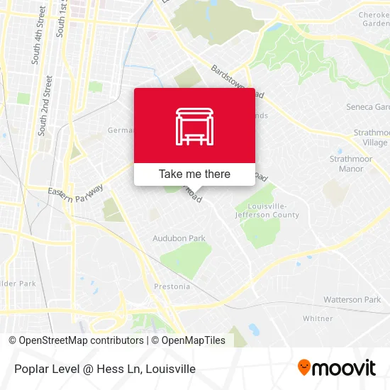 Mapa de Poplar Level @ Hess Ln