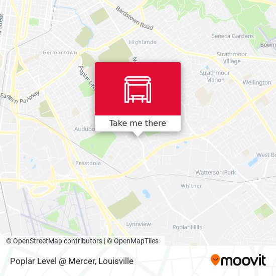 Poplar Level @ Mercer map