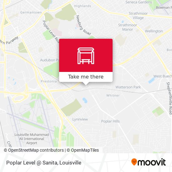 Poplar Level @ Sanita map