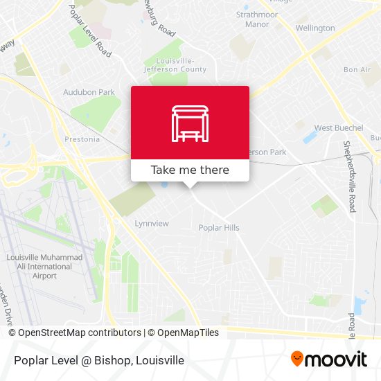 Mapa de Poplar Level @ Bishop