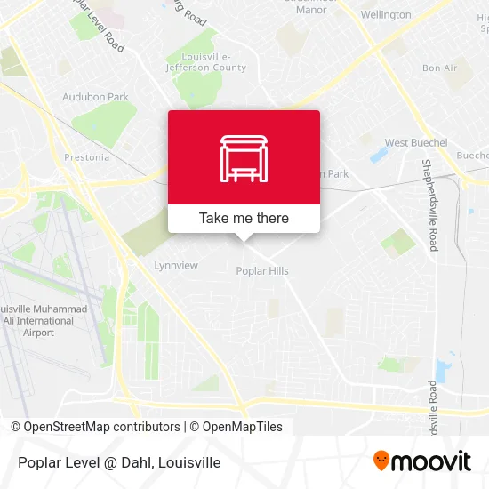 Poplar Level @ Dahl map