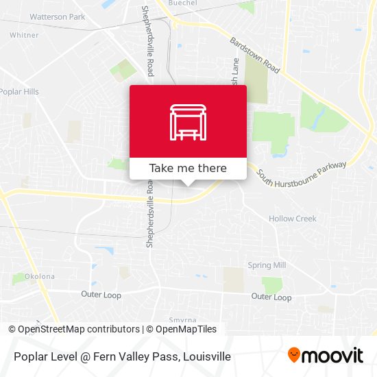 Poplar Level @ Fern Valley Pass map