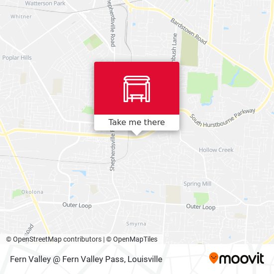Fern Valley @ Fern Valley Pass map