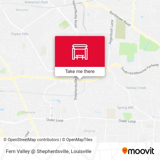 Fern Valley @ Shepherdsville map