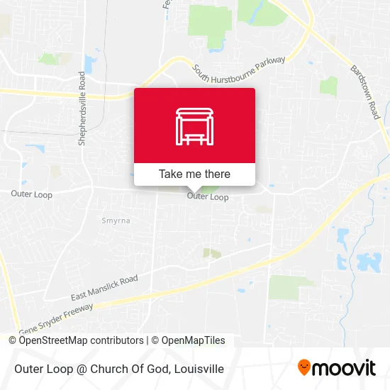Mapa de Outer Loop @ Church Of God