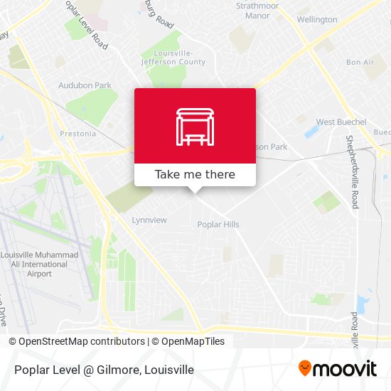 Poplar Level @ Gilmore map