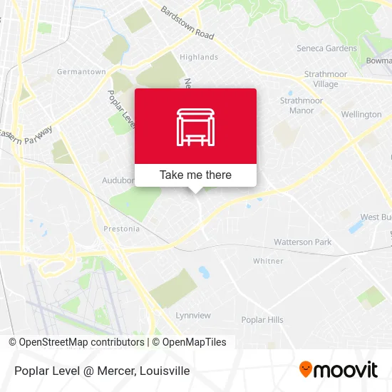 Poplar Level @ Mercer map