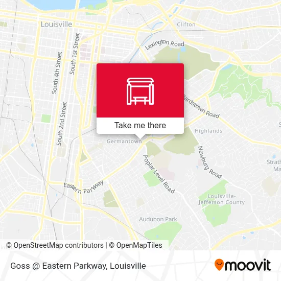 Goss @ Eastern Parkway map