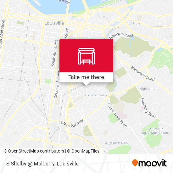 Mapa de S Shelby @ Mulberry