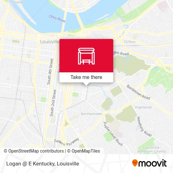 Logan @ E Kentucky map