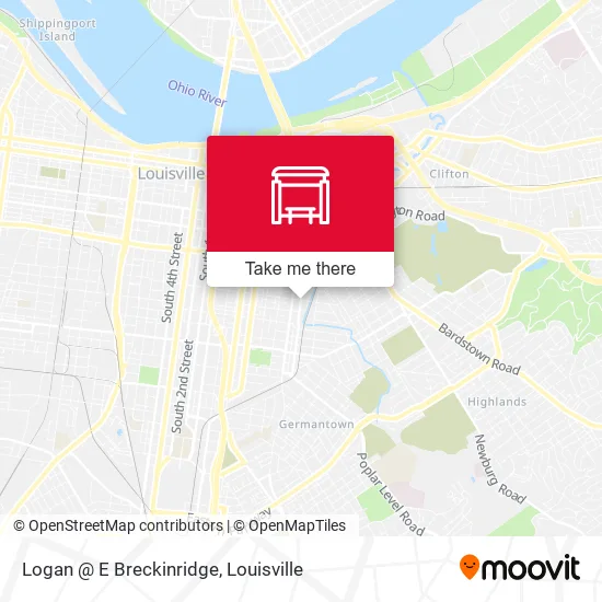 Logan @ E Breckinridge map