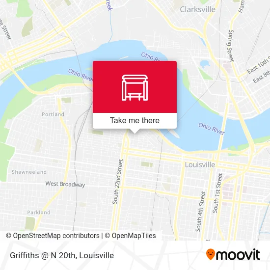 Griffiths @ N 20th map