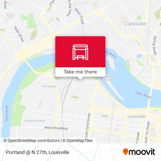 Mapa de Portland @ N 27th