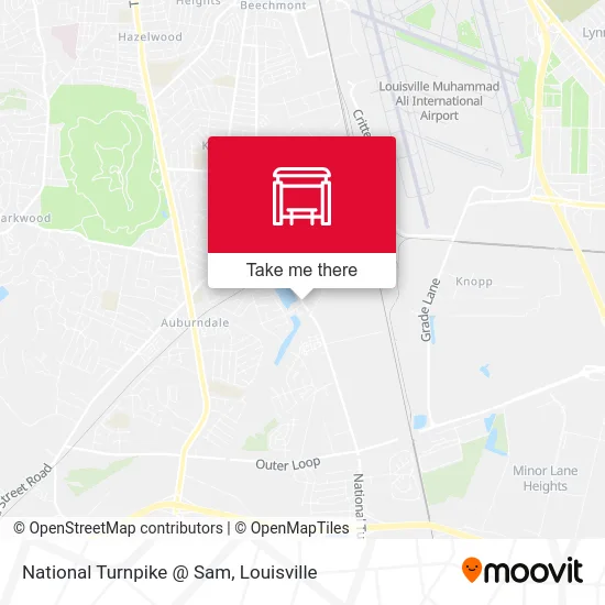 Mapa de National Turnpike @ Sam